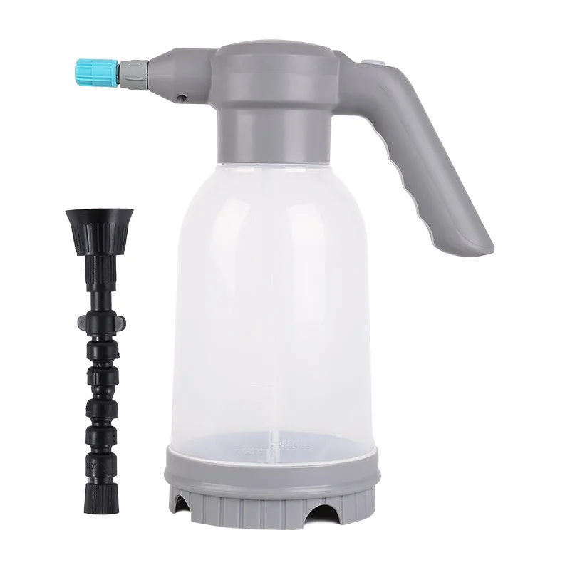 

2L Electric Plant Spray Bottle USB Rechargeable Automatic Garden Watering Can Household Sprayer with Adjustable Nozzle