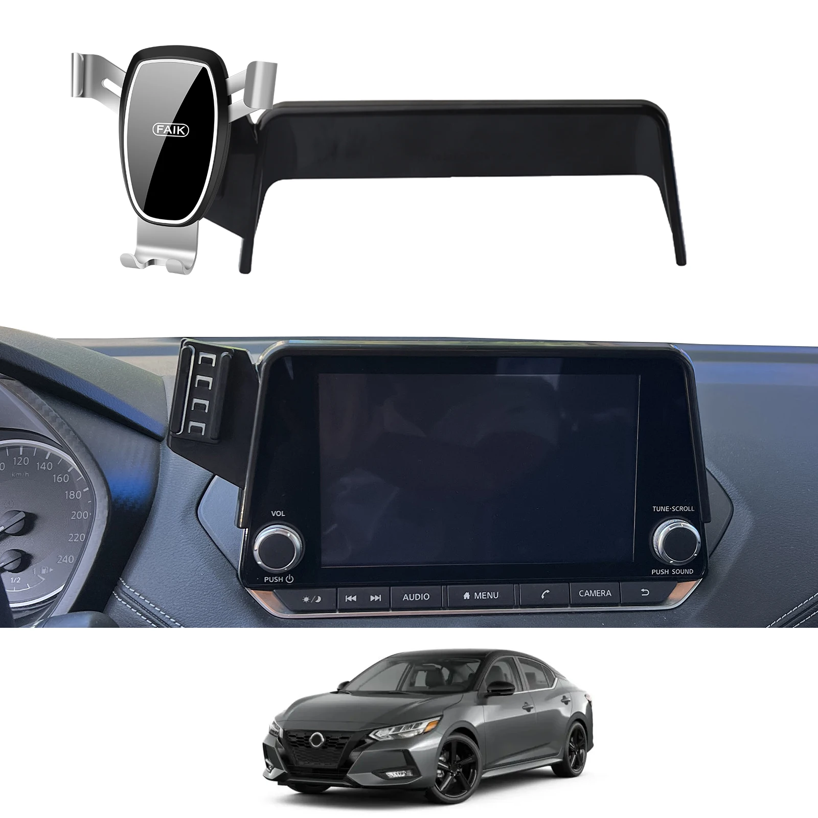 

Car Phone Holder for Nissan Sentra B18 2020~2025 GPS Bracket Navigation Stand Auto Accessories