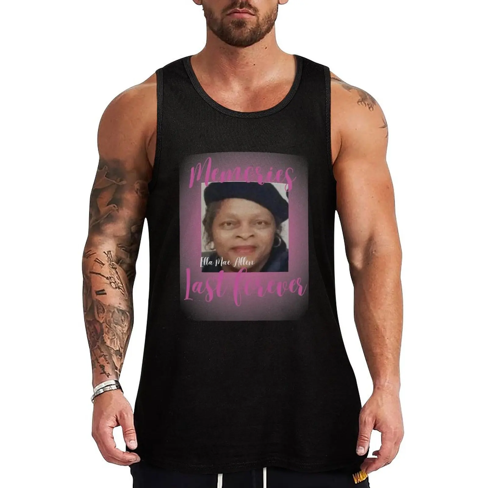 Memories Last Forever Tshirts Tank Top Simple Solid Tank Top Sleeveless Casual Daily Shirt