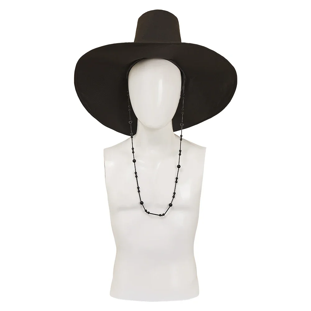 ساجا بويز جينو كوسبلاي قبعة سوداء قبعة شيطان أنيمي القبعات زي اكسسوارات الهالوين أغطية الرأس للرجال الأولاد #2