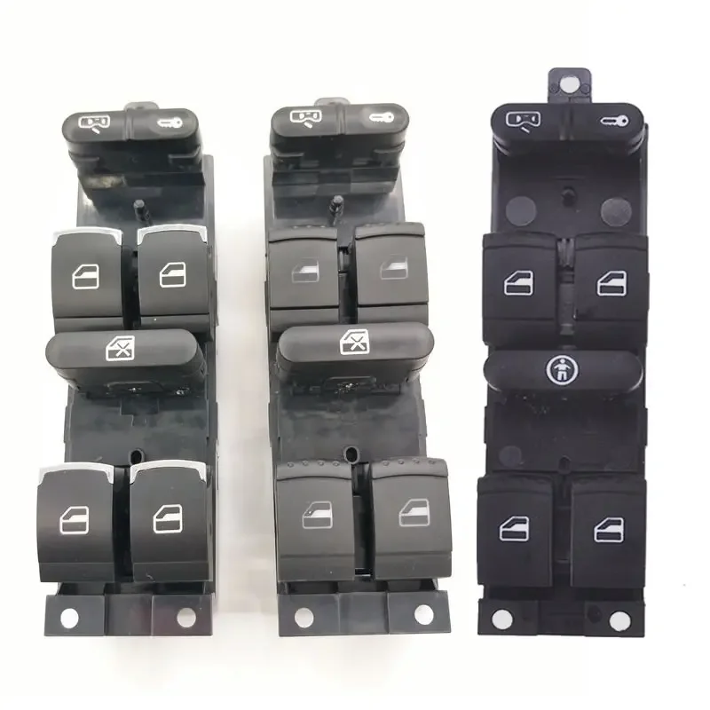 

Window Switch For VW 99-04 GTI Golf 4 Jetta MK4 BORA BEETLE Passat B5 B5.5 Master Power Window Control Switch Button 1J4 959857