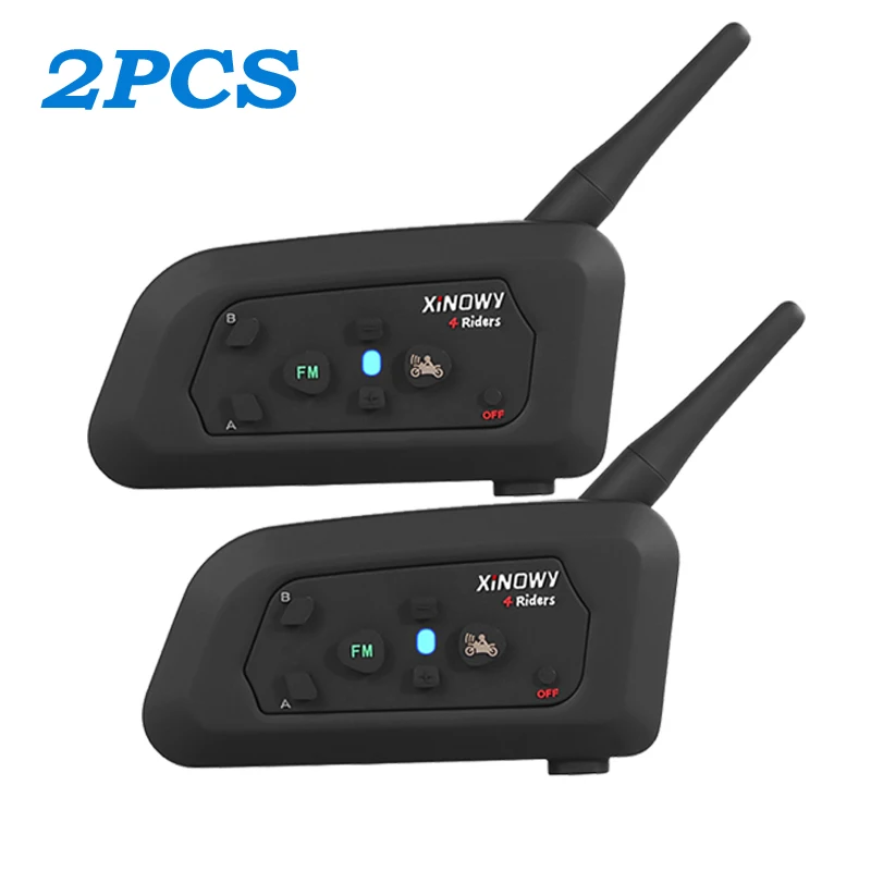 Xinowy V4 PRO バイクヘルメット Bluetooth インターコム ヘッドセット