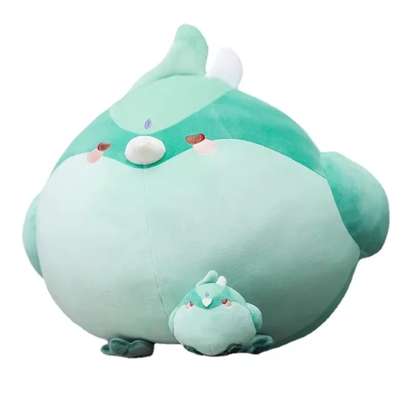 Anime Genshin Impact Xiao Cosplay Cartoon Stuffed Toys Fluffy Dolls Soft Dango Back Cushion Throw Pillow Pendant Mascot Ornament