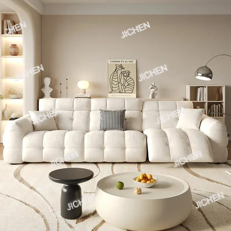 

Многофункциональный диван для салона со спинкой, эластичный европейский многофункциональный диван для ленивой гостиной, удобный диван для девочек, роскошная мебель Meuble