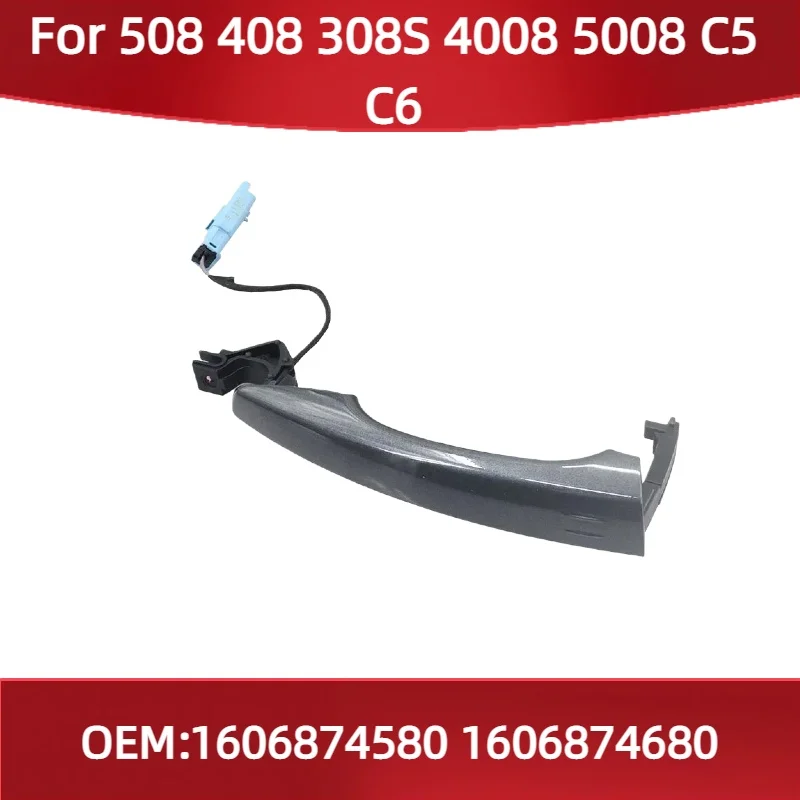 

1606874580 1606874680 Подходит для Peugeot 508 408 308S 4008 5008 для Citroen C5 C6 Внешние дверные ручки Внешняя ручка