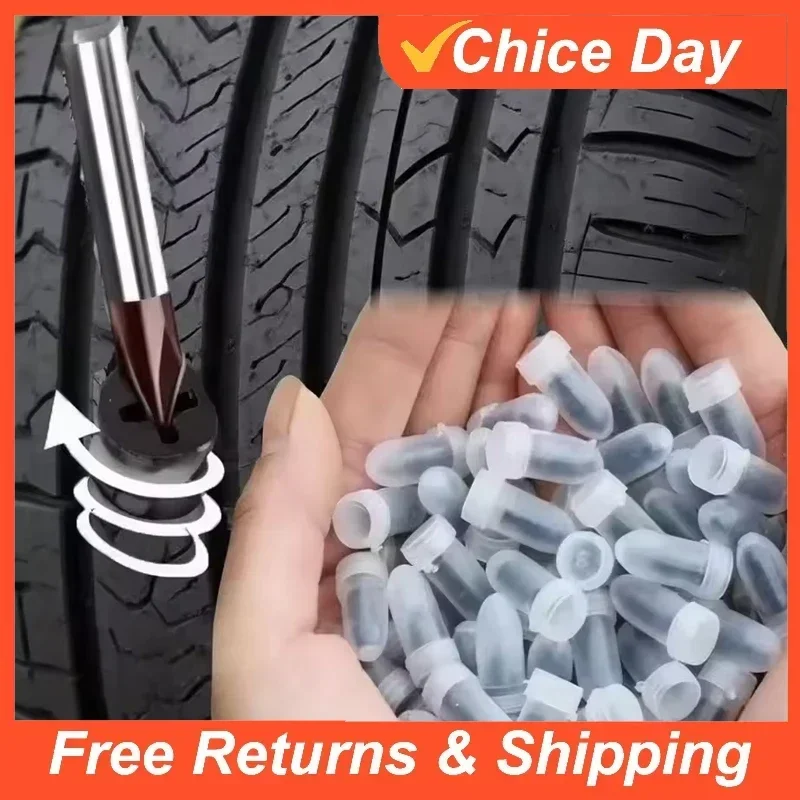 Car Vacuum Tire Repair Nails Puncture Repairing for Truck Scooter Bike Tyre Rubber Metal Nail Repairing Tools 10-300pcs Amagi