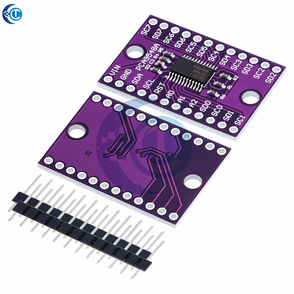 TCA9548 TCA9548A 1 à 8 I2C 8 canaux IIC multiplexeur multicanal Module de dérivation pour carte d'extension de développement Arduino