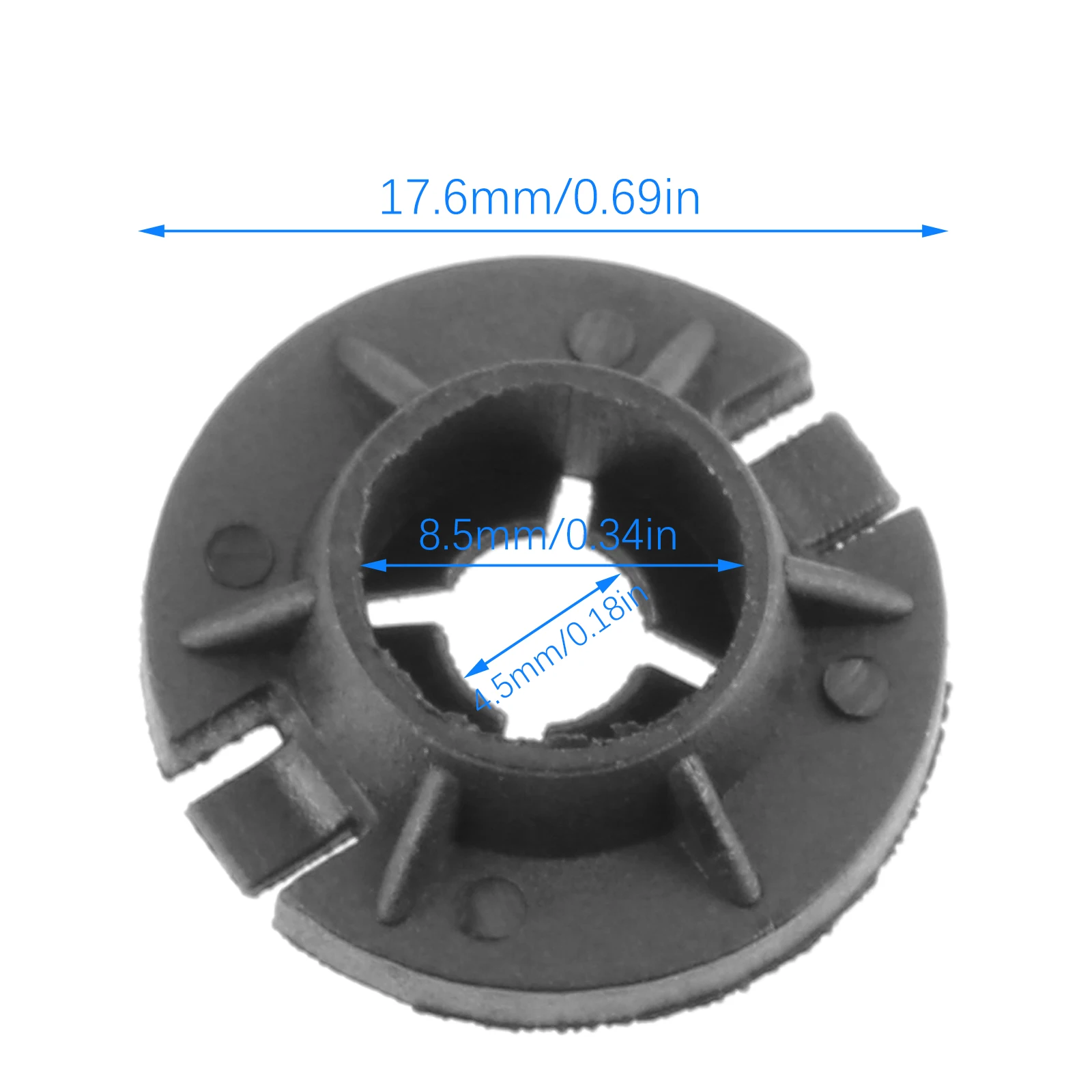 10Pcs Car Engine Cover & Wheel Apron Nut Clip Fastener 111071399C for Model 3 Y Replaces Part Number 1110713-99-C Car Buckle