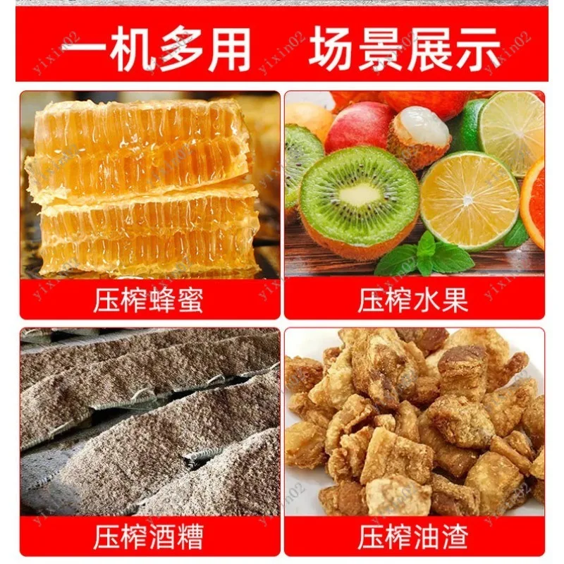 Heavy Duty Stainless Steel Manual Honey Press Machine Beekeeping Tool Wax Extractor for Professional Bee Farmers