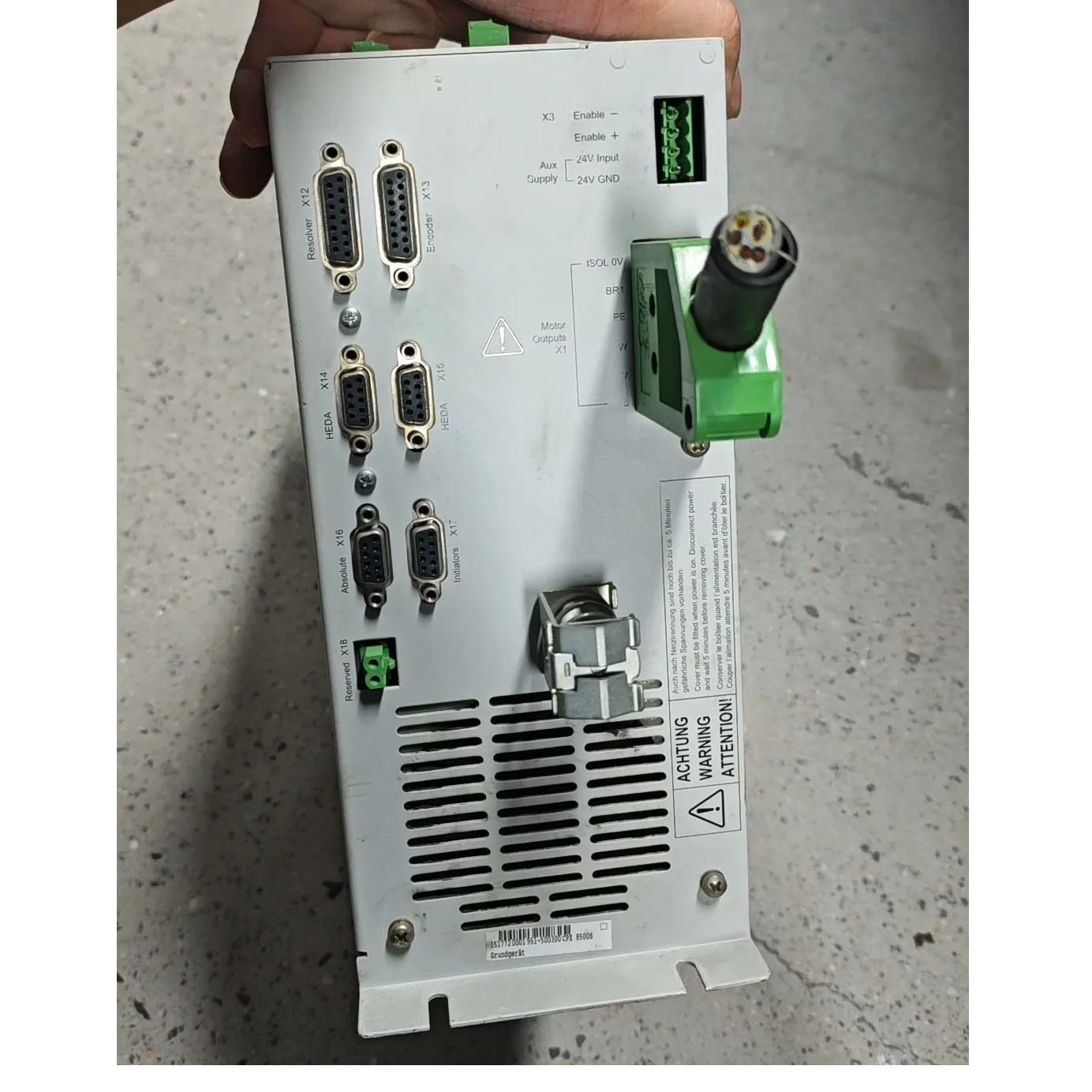 Servo Drive CPX 8550S Com garantia