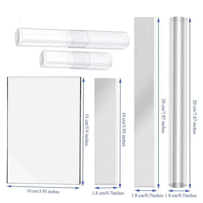DIY Ultra-light Clay Tools, Acrylic Rolling Pins, Mud Pressing Plates, Long And Short Board Cutting Knives, Clay Modeling Tools