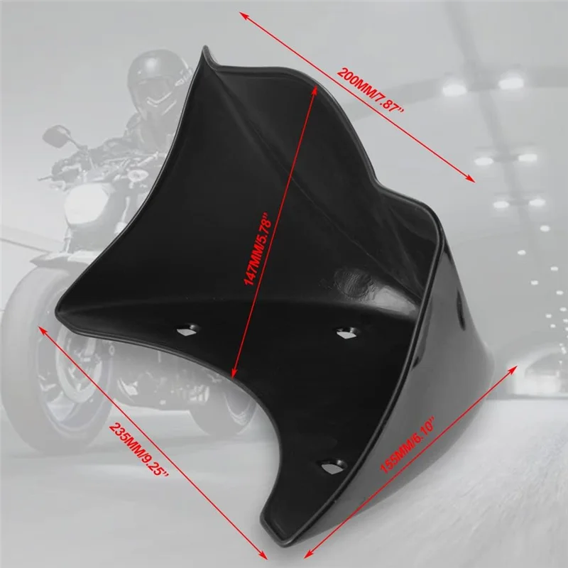 Shroud Lower Cover Protective Cover Spoiler Fairing for Dyna 06-18 A