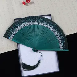 Color Changing Crown Fan Folding Fan Lace Color Changing Fashion Folding Fan Japanese Style And Style Hanfu Photography Fan