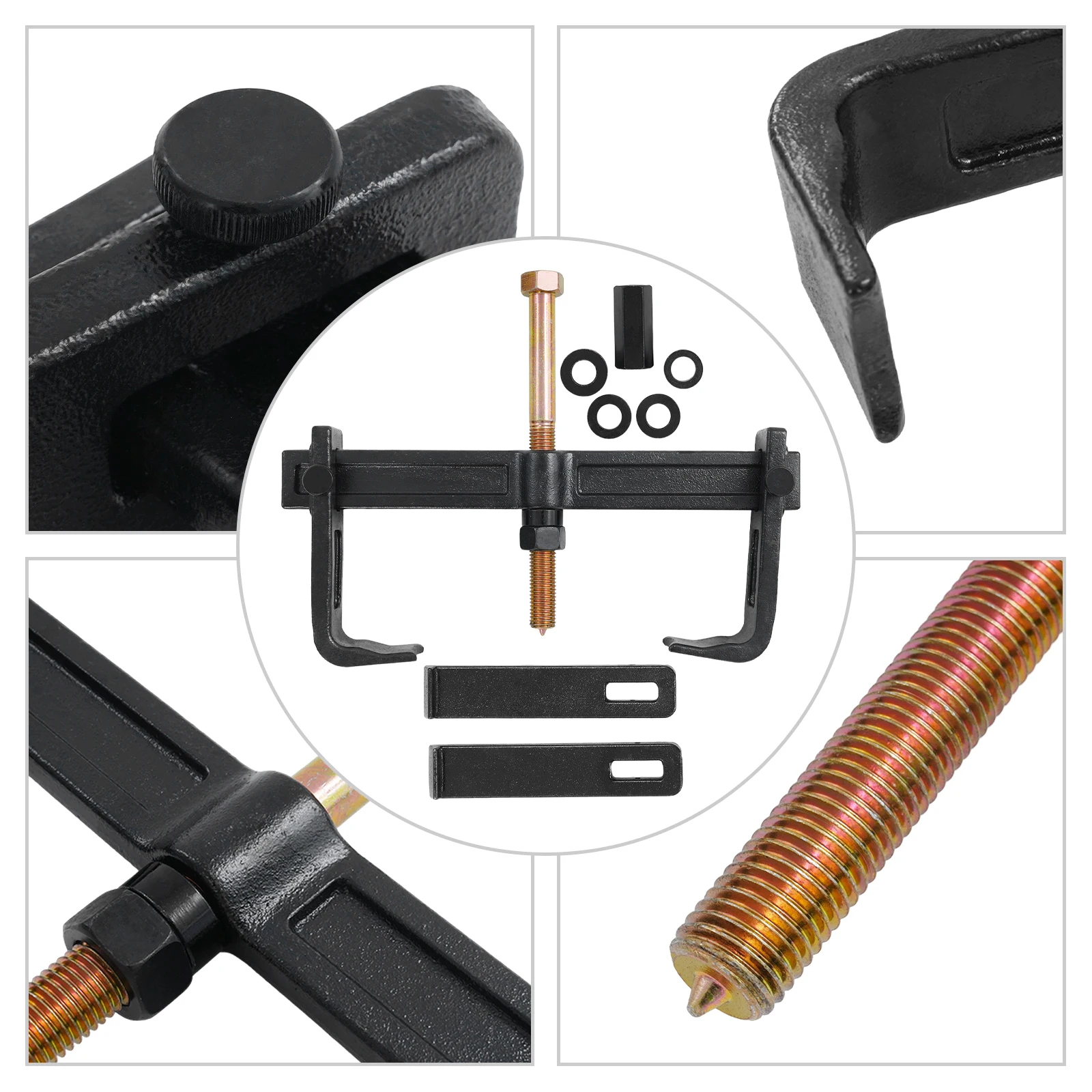 78830 طبلة محور شديدة التحمل ومجموعة سحب دوارة - أداة مزورة 8.5 طن مع 3 محولات لإصلاح فرامل السيارات والشاحنات وسيارات الدفع الرباعي