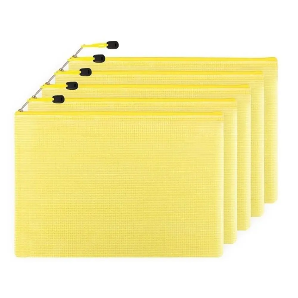 

INS утолщенная сетчатая сумка на молнии, водонепроницаемая сумка для файлов большой вместимости, прозрачная сумка для ручек из ПВХ, школьный офис