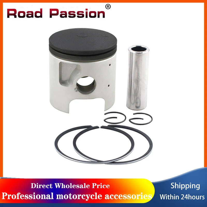 Road Passion Motorcycle 56mm ~ 57mm Piston Rings Kit For Kawasaki KDX125 1990-1999 KDX 125