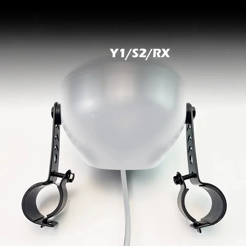 Headlight  for Y1/S2/RX, Front Head Lamp Mount Base, Vehicle Modification Replacement Parts
