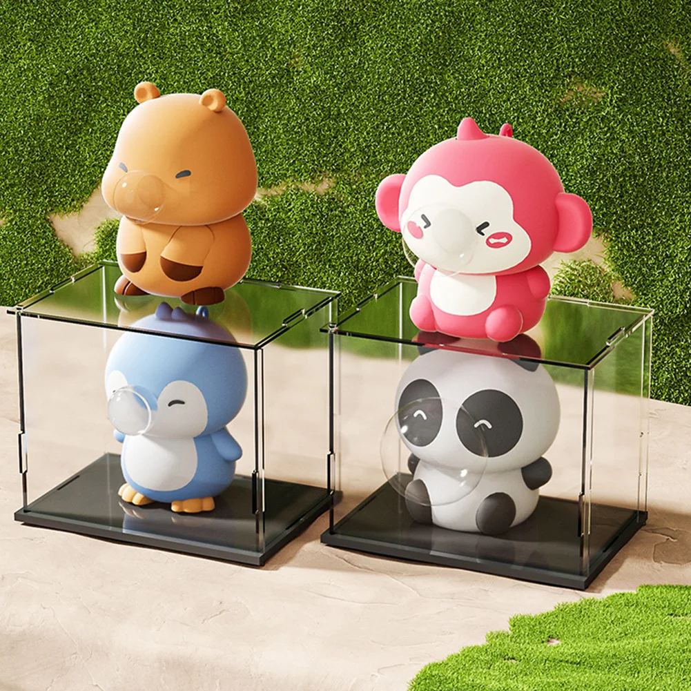 1 szt. Kreatywna Kapibara/Panda/Owca Zwierzęca Zabawka Sensoryczna Push Pop Kreskówkowa Zabawka do Ściskania Zwierzęca Antystresowa Popper Anty-Aniety