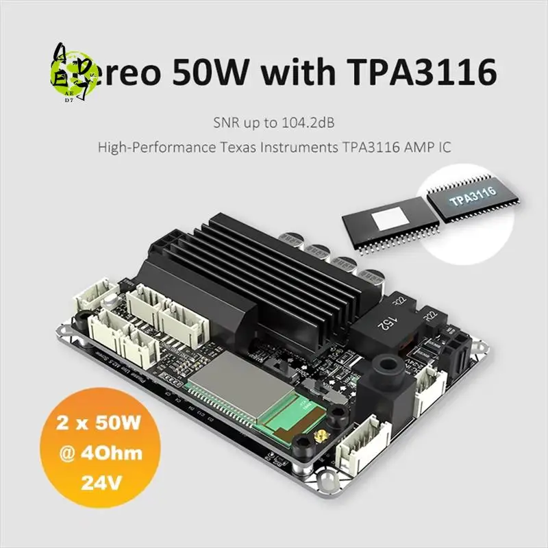 

AED7-Новая плата усилителя JAB2+ 2X50 Вт/1X100 Вт TPA3116 Bluetooth 5.0 с TWS и концертным режимом с DSP PC UI с регулируемым усилением