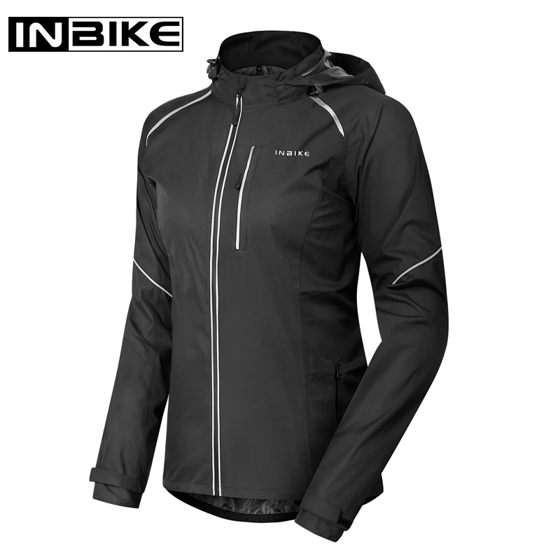 

INBIKE Cycling Raincoat Jackets for Women Bicycle Riding Jackets Clothes Ultralight Waterproof Outdoor Camping Raincoat Clothes