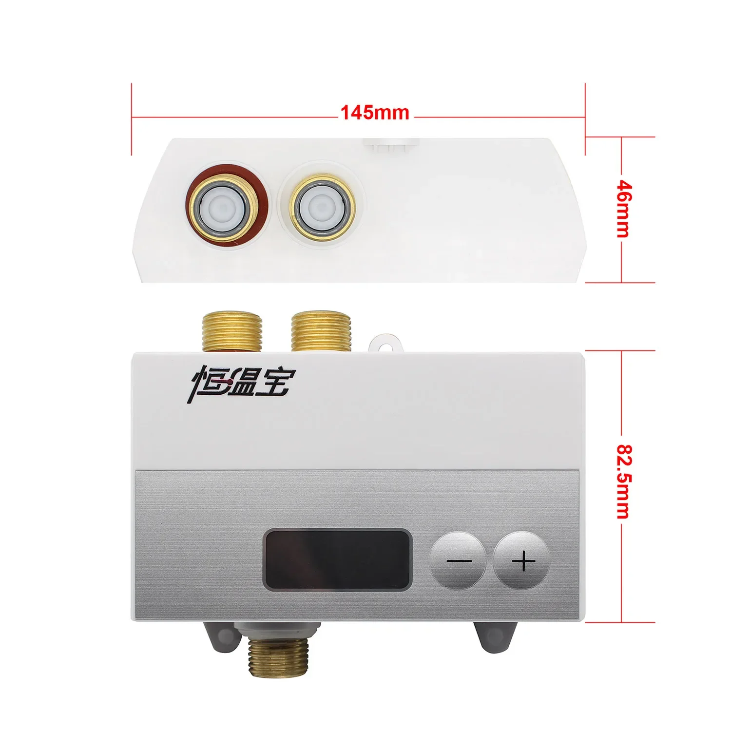 Constant temperature faucet  Temperature Mixing Valve  for Solar water heater  Electronic smart mixing valve