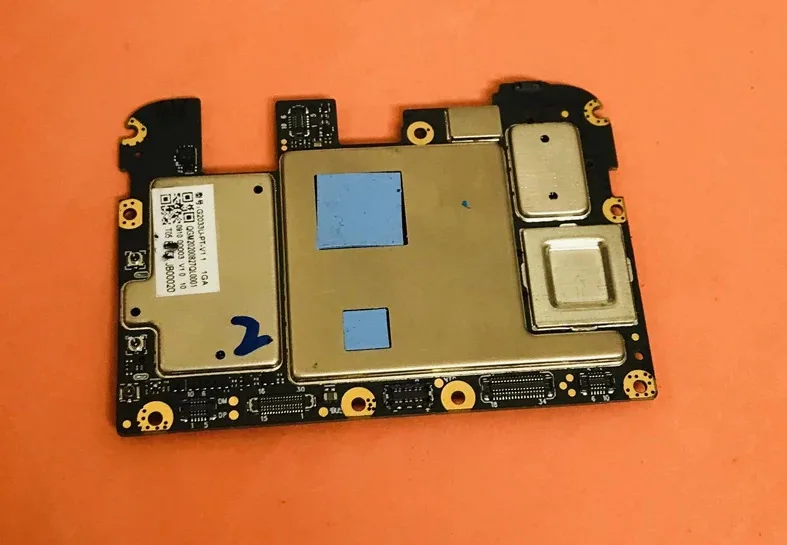 Original mainboard 6G RAM+ 128G ROM Motherboard for UMIDIGI BISON Helio P60 Octa Core 6.3