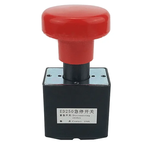 Imagem -03 - Chinês Zjk250 Série Ip50 250a 80v Interruptor de Botão de Emergência de Alta Qualidade