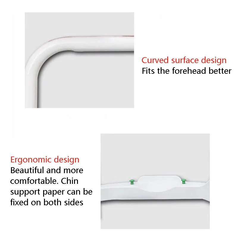 D-Type Forehead Support Bracket Adjustable Lifting Linear Trainer Chin Support Bull's Eye Bracket High Precision