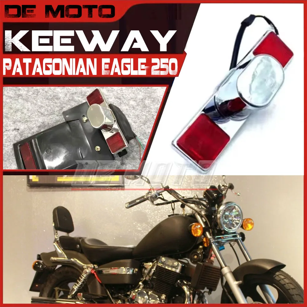 Para Fit keeway Patagonian Eagle 250 Eagle250 Patagonian250 luz LED para matrícula de motocicleta luz impermeable para matrícula de motocicleta
