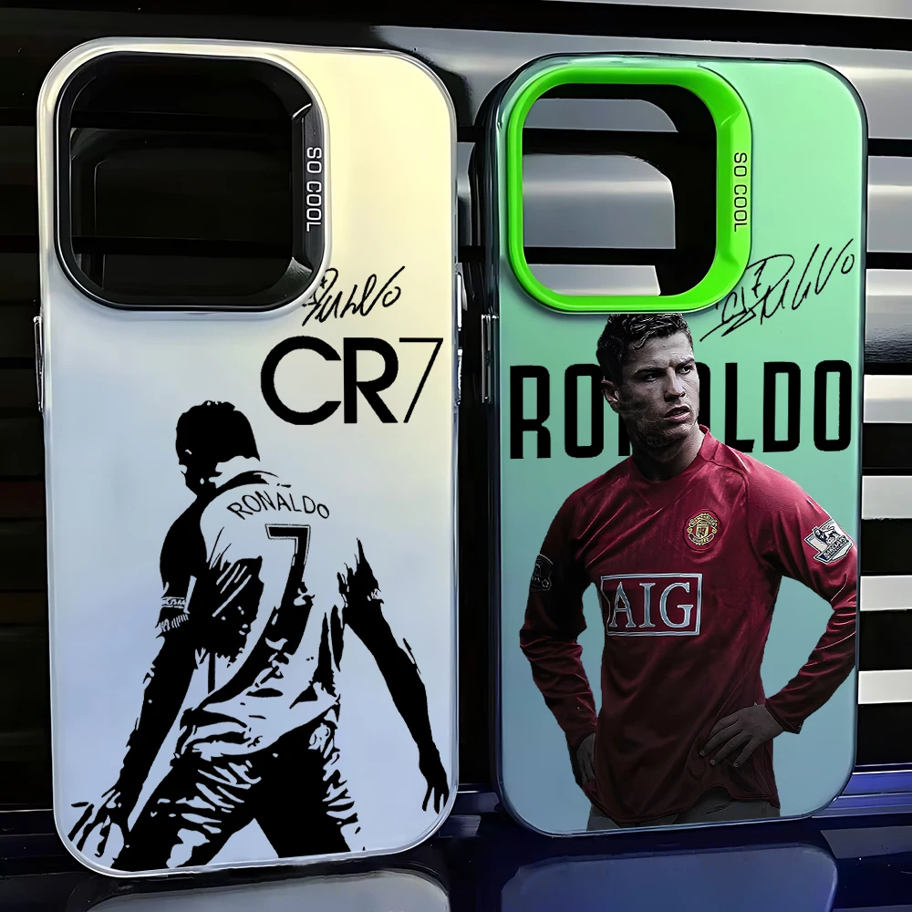 

Famous football players C-CR7 Phone Case for Xiaomi Redmi Note 7 8 9 9S 10 11 12 13 14 Pro Plus 4G 5G Anti Fall Matte Back Cover