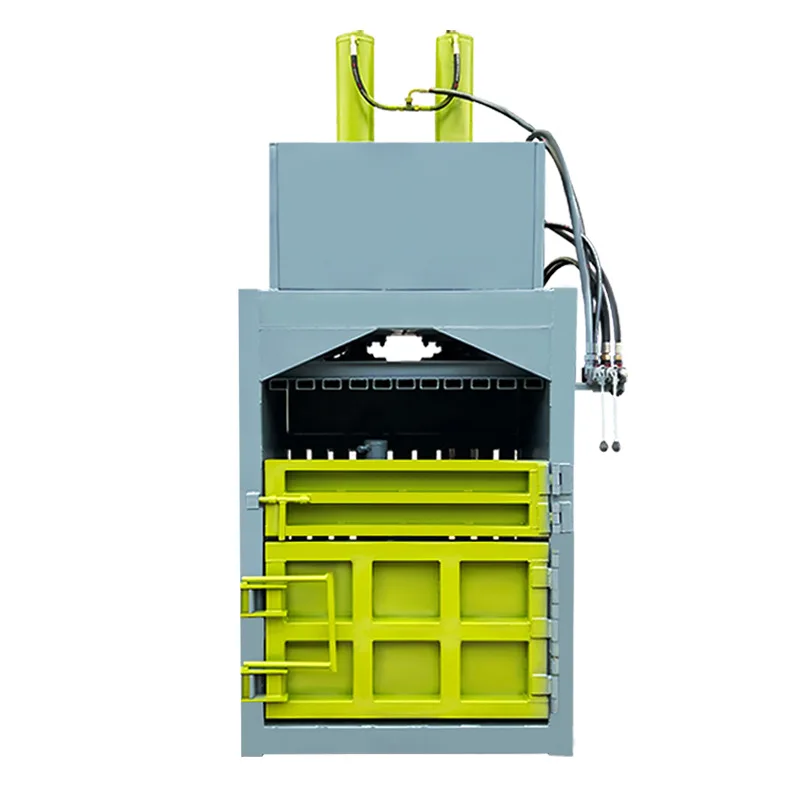 -waste Paper Baling Press Machine /vertical Hydraulic Plastic Scrap Baler Manufacturer 100t Baler Compactor