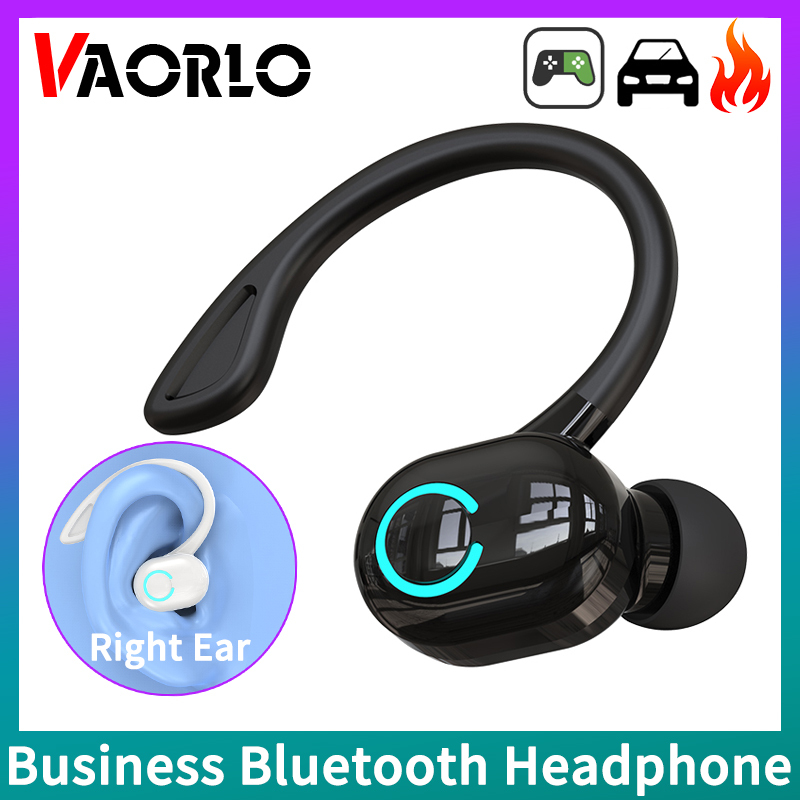  Wireless Bluetooth Earphones HIFI Bass With HD MIC Ear-Hook Earbuds Noise Cancelling Life Waterproof Game Sports Music Headsets 