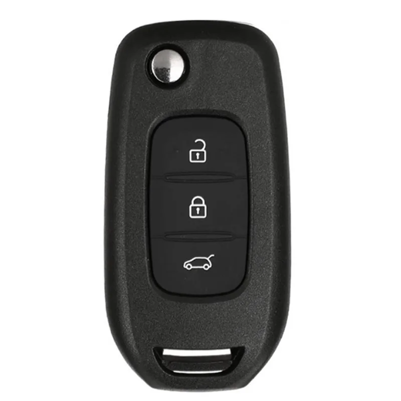 

BT-Car 3 кнопки складной ключ дистанционного управления PCF7961M 4A чип 433 МГц ключ HU56R лезвие ключа для Renault Megane 3