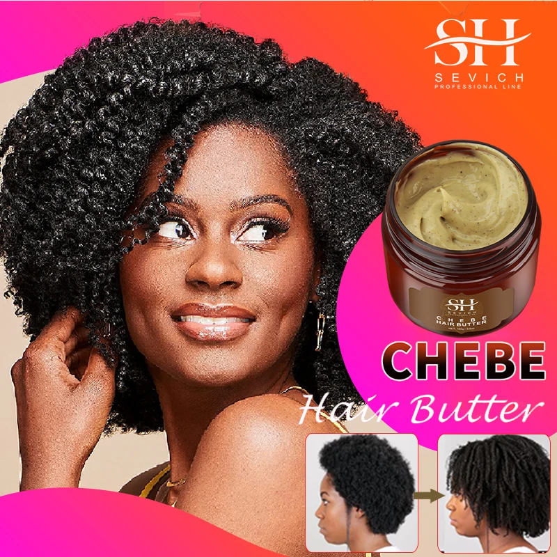 

Sevich 100G Traction Alopecia Butter Chebe Hair Mask Strong Hair Root Moisturizing Repair Damaged Hair Care Products Wash-Free