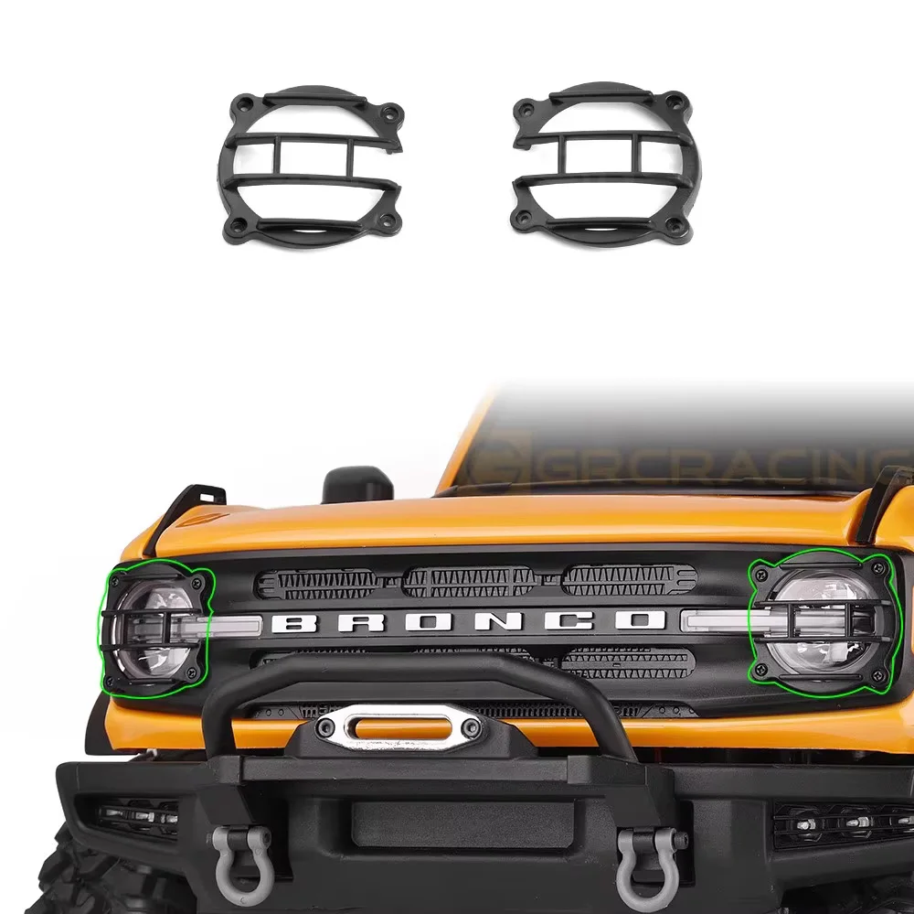 غطاء المصباح غطاء المصباح Trx-4 تعديل أجزاء ل 1/10 Rc الزاحف سيارة Traxxas Trx4 برونكو