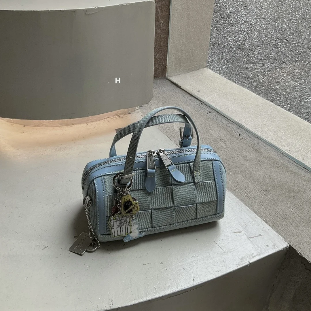 masha-2026-nuevo-bolso-bandolera-de-mezclilla-con-tejido-de-cesta-para-mujer-bolso-bowling-versatil-y-moderno-con-correa-Unica