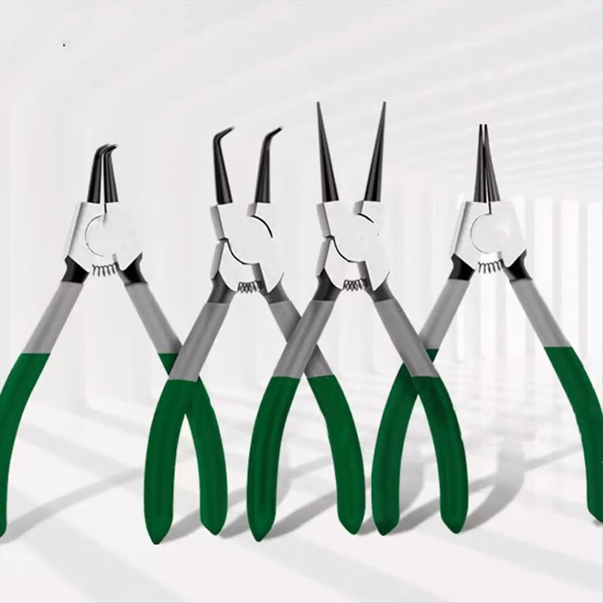 

【BAAQ】 9-дюймовые плоскогубцы для стопорных колец, плоскогубцы для стопорных колец, внутренние/внешние стопорные кольца, установочные комплекты, съемник стопорных колец, плоскогубцы для стопорных колец