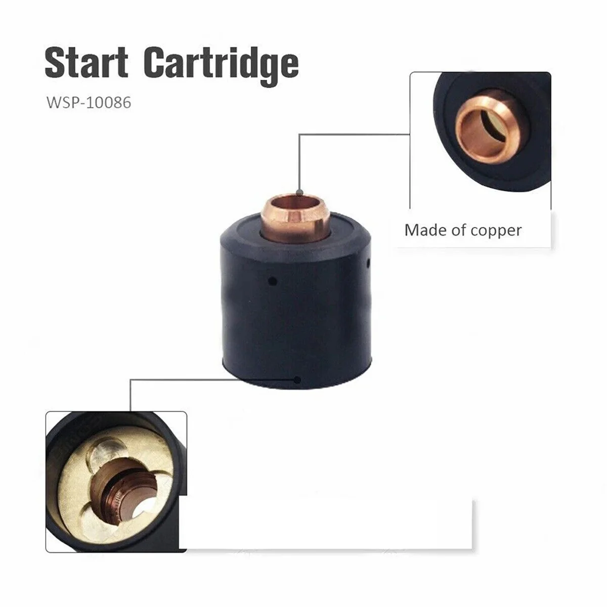 9-8213 Start Cartridge, 1Pcs, Fit for Thermal Dynamics SL60/100 Plasma Cutting Torch Consumables