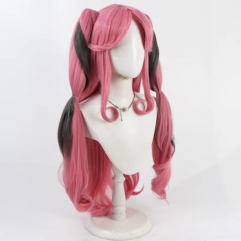 Futari wa Pretty Cure Cure Kiss Meroron Cosplay Wig Halloween Party Prop Synthetic Hair Heat Resistant Fiber + Wig Cap