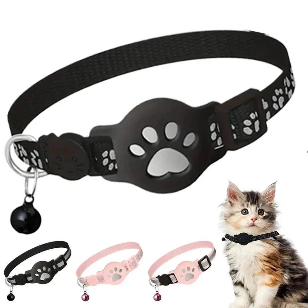 Waterproof Reflective Cat GPS Tracker Collar Anti-Lost Kitten Pet Location Finder Tracking Device Accessories view 2