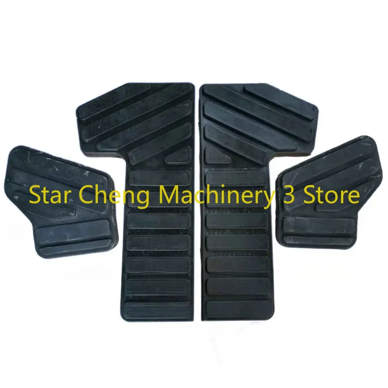 Excavator Walking Footrest Rest Pedal Rubber for HYUNDAIs R150 215 225 305-7 Old High Quality version Exterior Parts