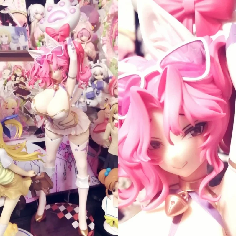 In Stock Genuine Animester Mianmian Meow Wrestler Cathy 1/6 Scale Figure Tracking Eyes Anime Girl Pvc Statue Collectible Gift