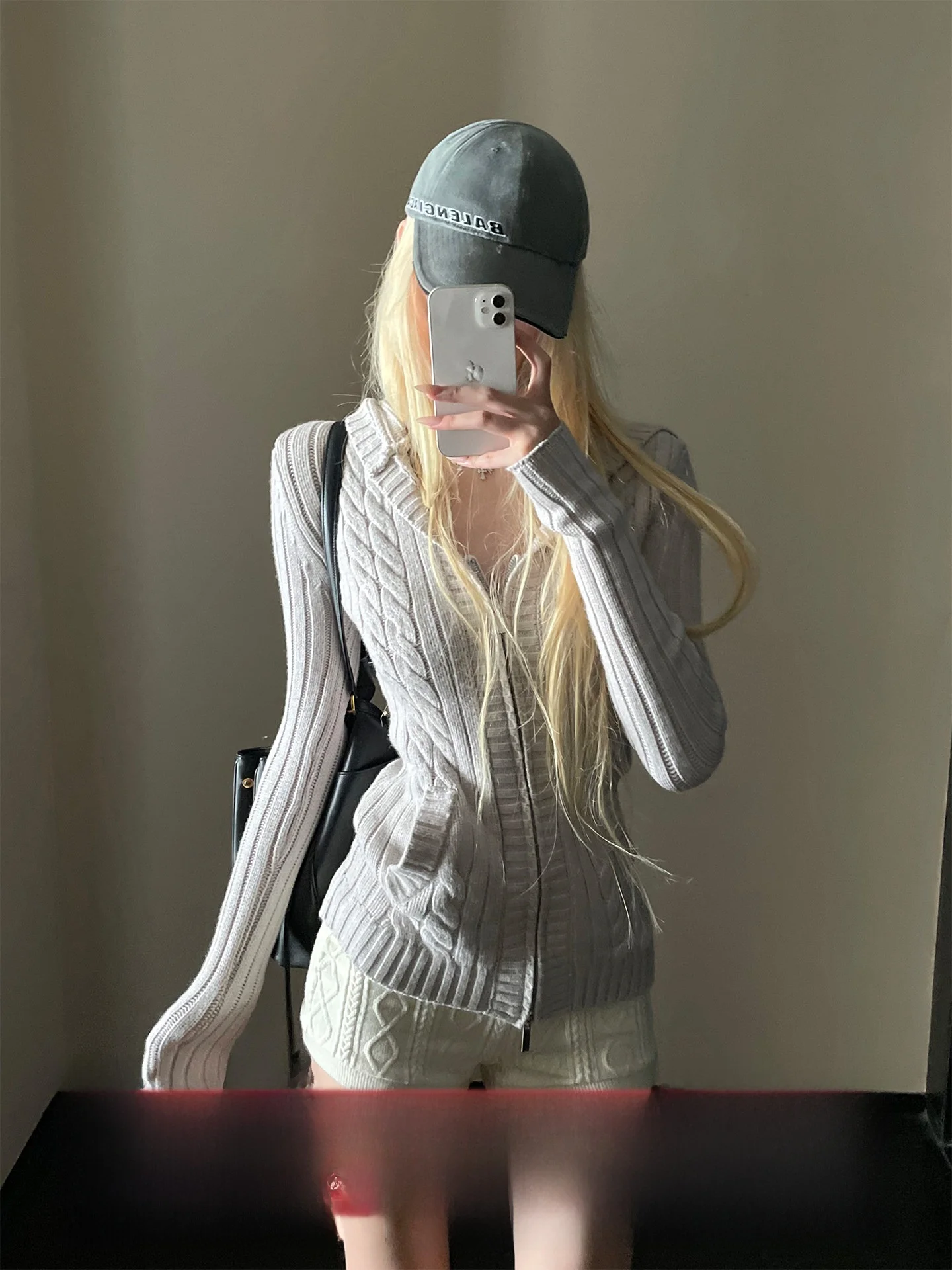 

Женский вязаный кардиган-свитер ay Mis Morning с узором косы, приталенный, модный, для весны, осени и зимы, с длинными рукавами, теплый