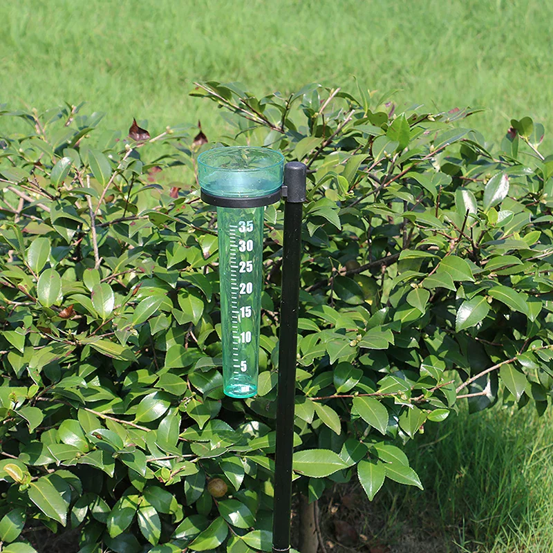 1Pcs Portable Polystyrene Rain Gauge Measurement Tool For Garden Water Ground Outdoor Rain Meter Collect Rainwater