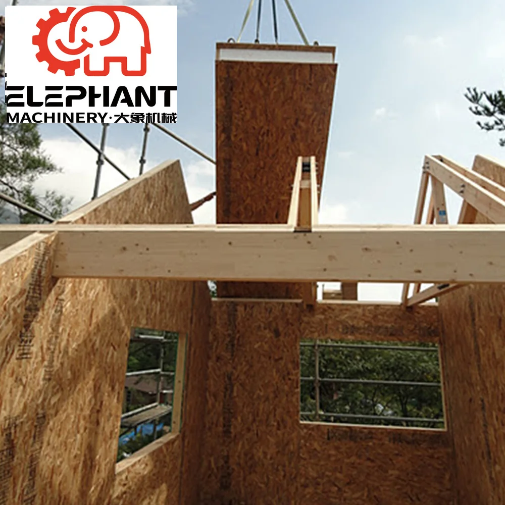 Energy Saving SIPs Prefab House Kit Villa Lightweight Structure for Urban and Rural Housing Prefabricated House