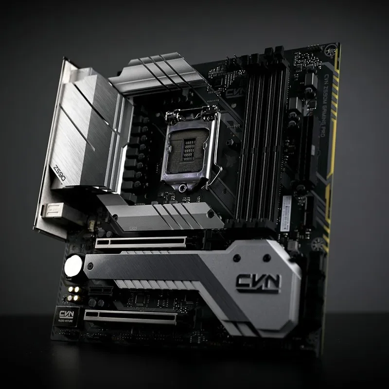 اللوحة الأم CVN Z590M GAMING PRO الملونة Intel Z590 LGA 1200 128GB DDR4 M-ATX