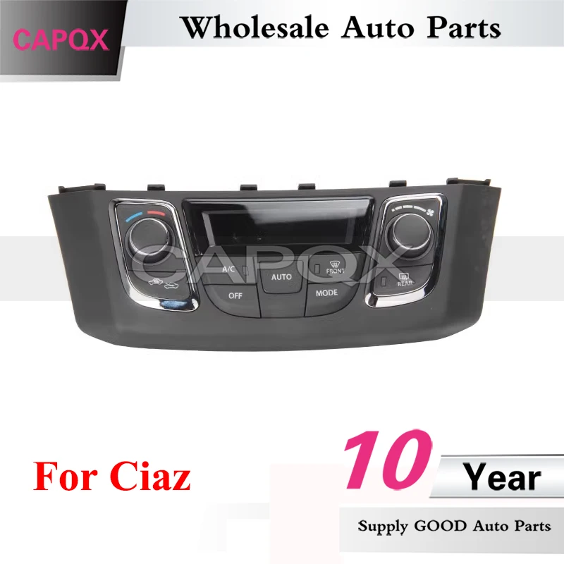 CAPQX Automatic Air Conditioner Switch Panel For Suzuki Ciaz S-Cross Vitara A/C Heater Temperature Switch Air Condition Button