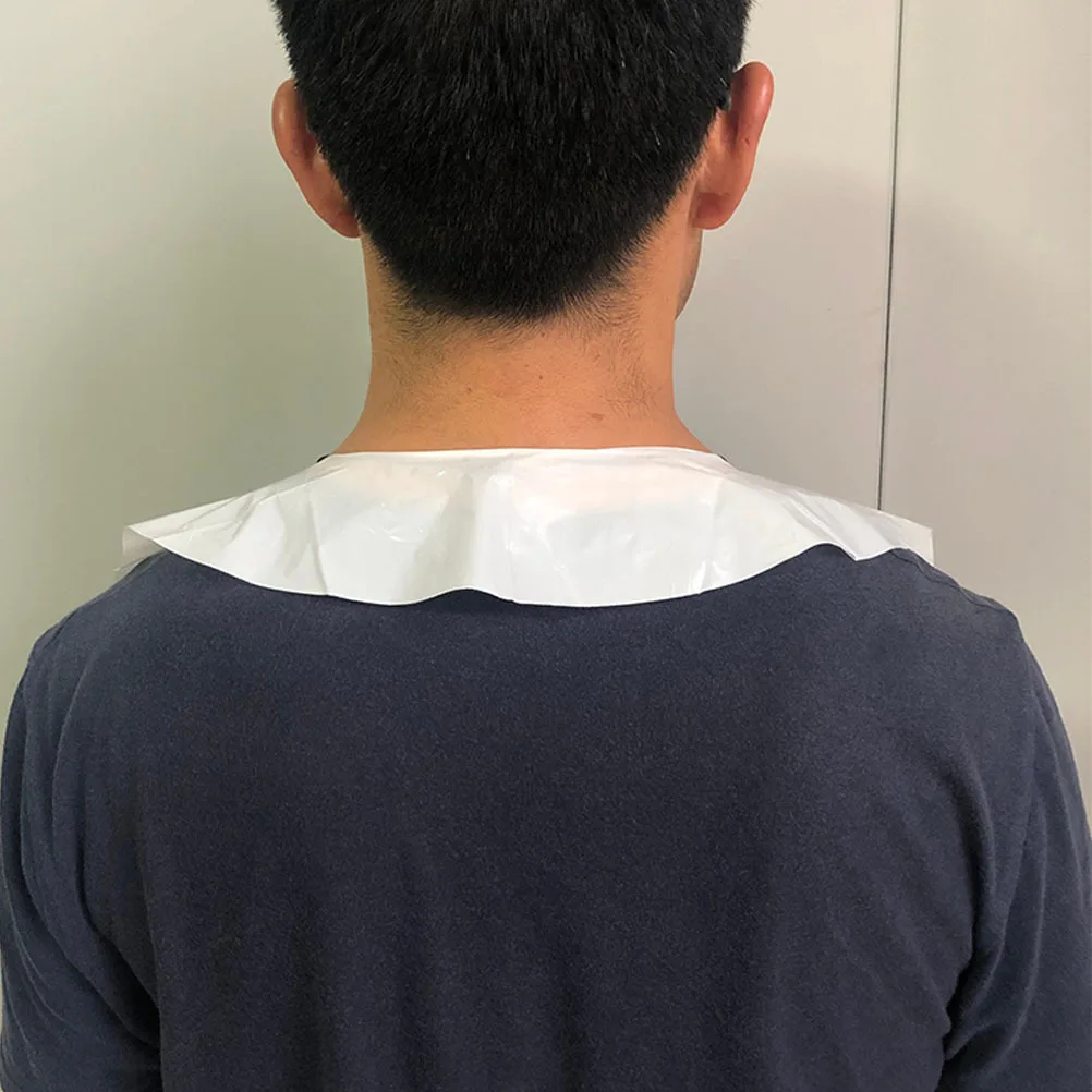 

12Pcs Disposable Sleeveless Apron Heavy Duty Pe Plastic Cooking Apron Oil Proof Waterproof for Kitchen Housework Baking Garden