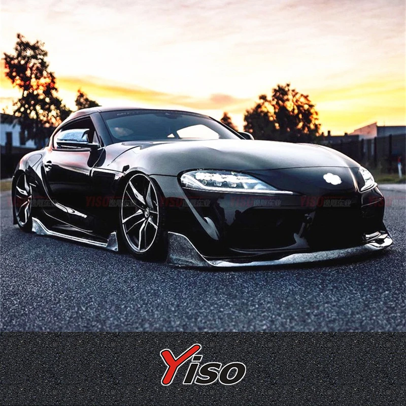 FOR TOYOTA SUPRA A90 Modified Carbon fiber Aimgain Front Lip Aerodynamic kit Front Spoiler