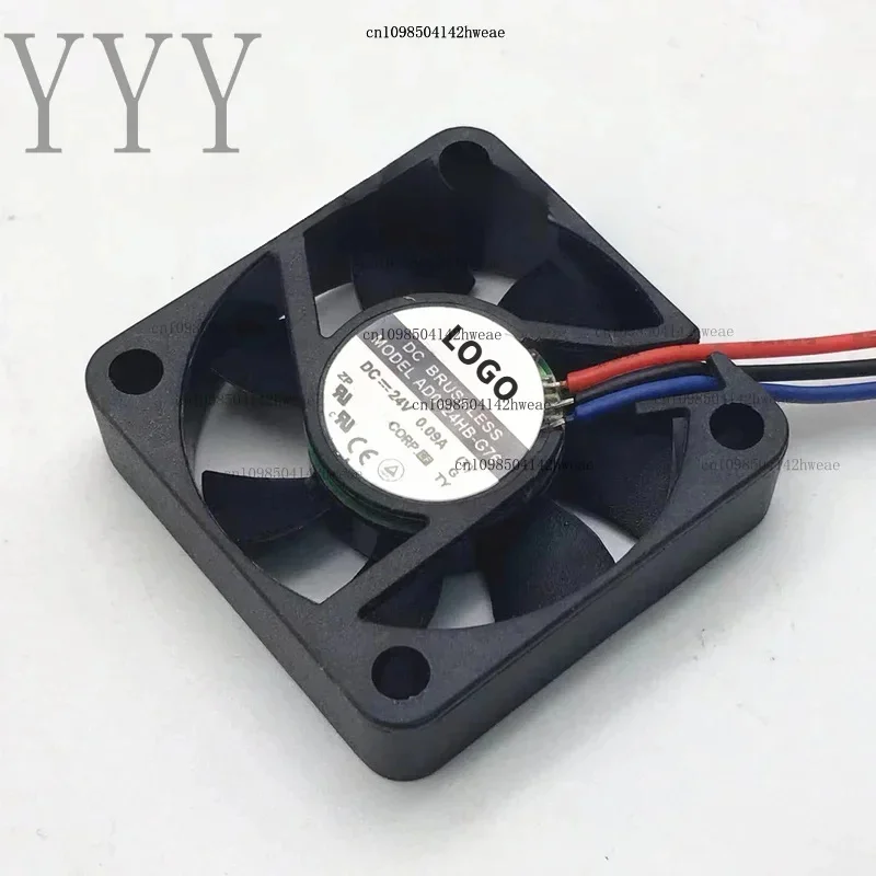 ДЛЯ ADDA AD0424HB-G76 DC 24 В 0,09 А 40x40x10 мм 3-проводной охлаждающий вентилятор для сервера